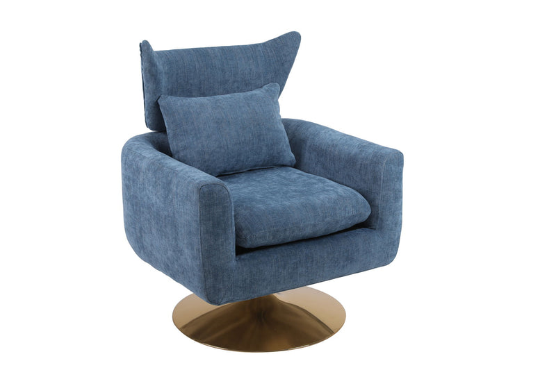 Classic Mid-Century 360-Degree Swivel Accent Chair