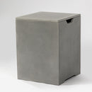 Modern Square Propane Tank Cover Holder With Multi Functional Utility - Gray