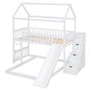 House Bunk Bed With Slide