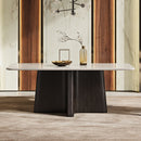 Jacory - Dining Table With Bottocino Marble Top - Espresso