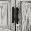 Modern Freestanding Bathroom Vanity With Ceramic Sink, Hot And Cold Faucet, Storage Cabinet & Open Shelf