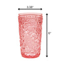 Paisley Style Acrylic Hi Ball Glasses (Set of 4)