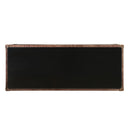 Brancaster - Console Cabinet - Top Grain Leather & Aluminum