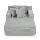 Modern Single Lazy Sofa Lounge Chair With High Density Foam
