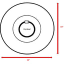 Propane Outdoor Fire Pit Table - Gray