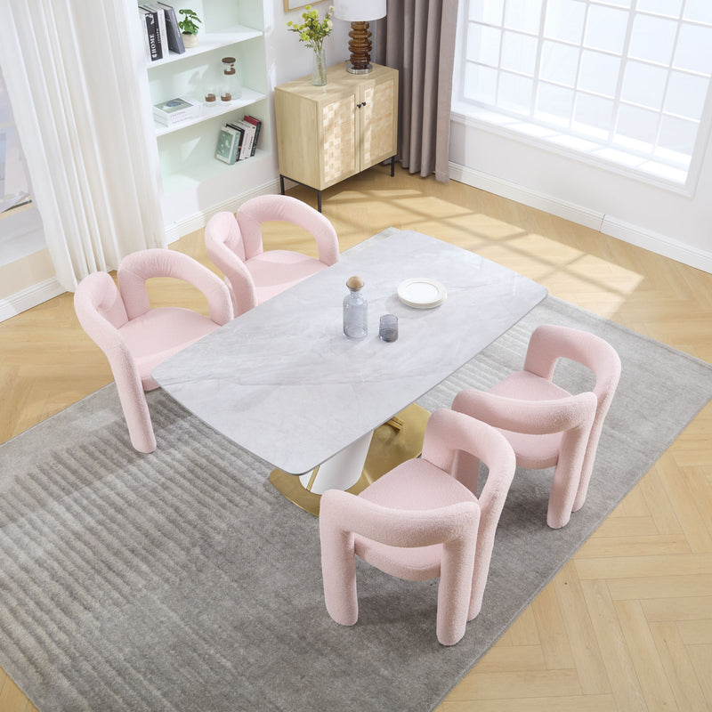 Coolmore Contemporary Designed Accent / Dining Chair With Armrests