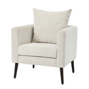 Modern Accent Upholstered Armchair With Pillow