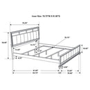 Barzini - Upholstered Panel Bed