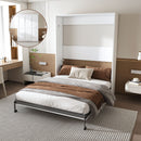 Queen Murphy Bed, Space Saving Design - White