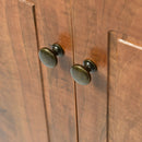 Triangle Bathroom Storage Cabinet With Adjustable Shelves, Freestanding Floor Cabinet For Home Kitchen