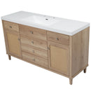 Modern Bathroom Vanity With Sink, Soft Close Drawers