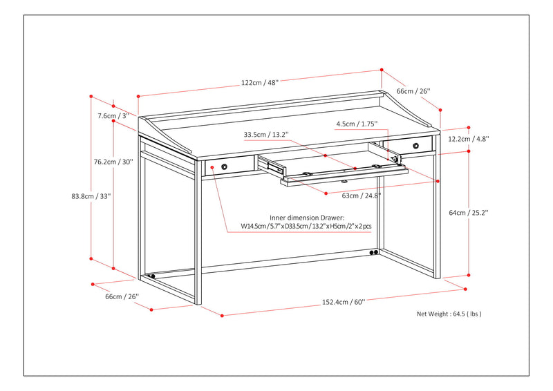 Ralston - Handcrafted Desk