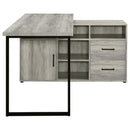 Hertford - L-Shape Office Desk with Storage
