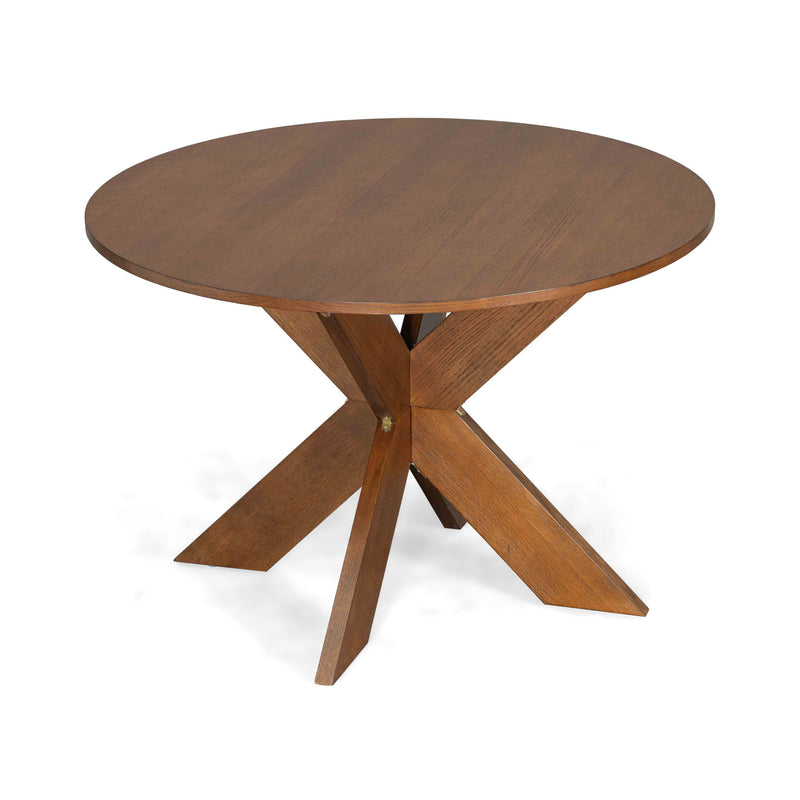 Round Dining Table Kitchen Table - Cherry