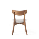 5 Piece Mid - Century Dining Set, Upholstered Dining Chairs