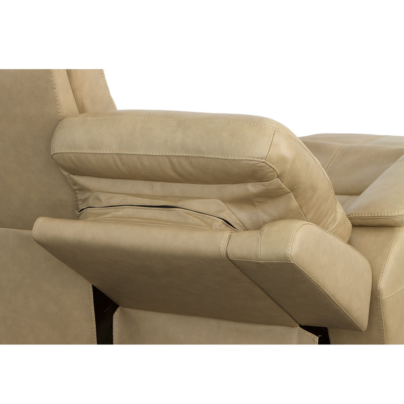 Odell - Power Reclining Sofa With Power Headrests & Lumbar - Stone