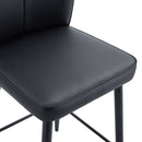 Modern Style Chair With Sleek Backrest Design (Set of 2)