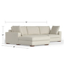 Charlie - Upholstered Deep Seater Sectional Sofa