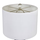 Spyro - Contemporary Table Lamp - Bijou Blue / White / Clear Crystal / Nickel