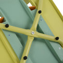 Modern Striped Blocking Single Chairs, Waterproof And Fade Resistant (Set of 4)