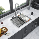 Drop In Kitchen Sink Stainless Steel 16 Gauge