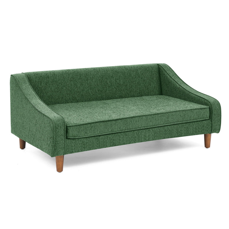 Modern Durable Elevated Dog Sofa Bed With Irregular Armrest Design