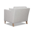Chair With High Track Arms - Beige