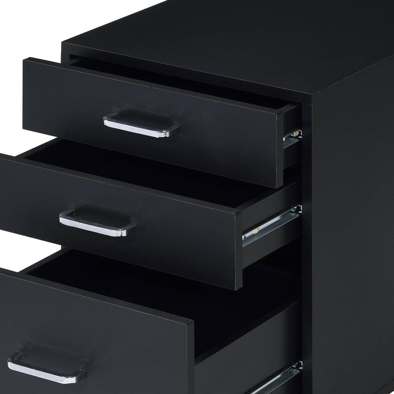 Tennos - Cabinet - Black / Chrome