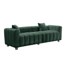 Modern 3 Seater Sofa With 2 Pillows