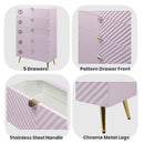 Gaines - Chest - Pink High Gloss