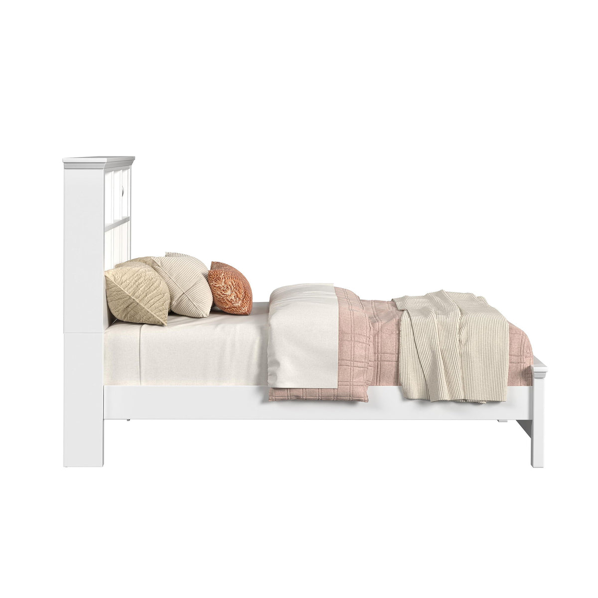 Hampton Kids Bookcase Bed in Black by Elements International, view 17