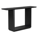 Console Table With Curved Corners And U Base Design