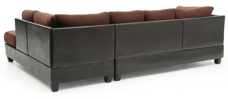 Pounder - G290B-SC Sectional - Chocolate