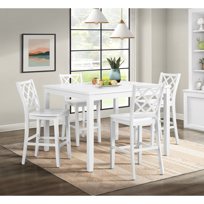Kona - Square Counter Table - White