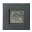 Fire Pit With Lightweight Concrete And Steel Frame