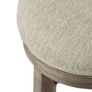 Swivel Counter Stool - Cream / Reclaimed Gray
