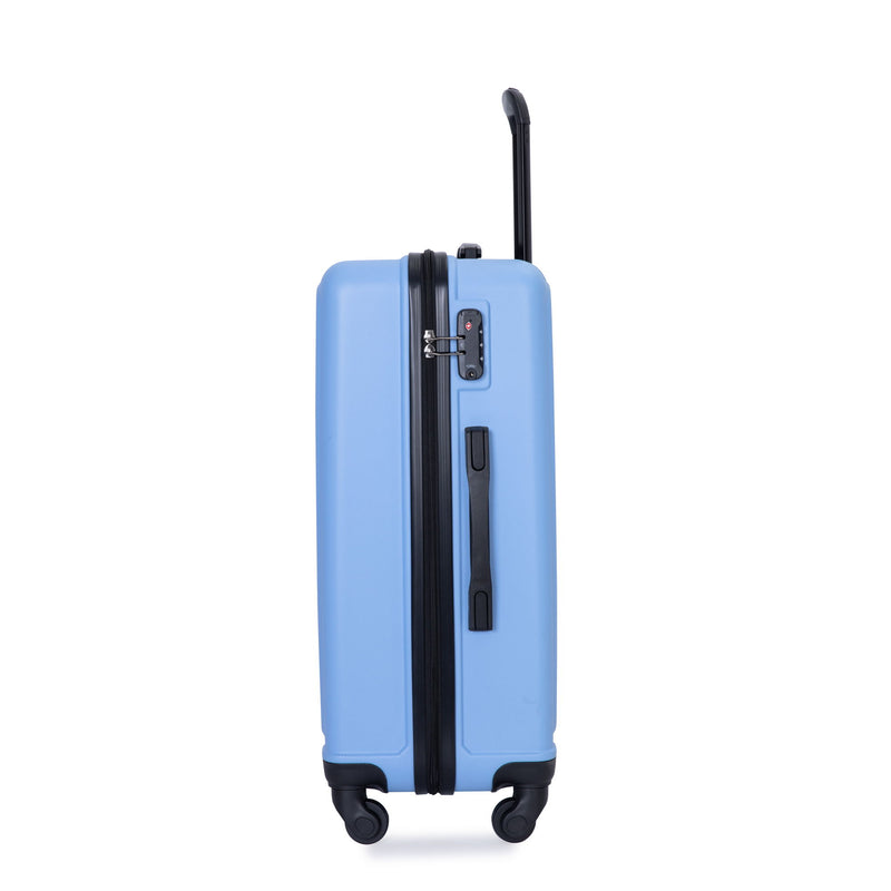 3 Piece Luggage Sets, Lightweight Suitcase With Two Hooks, Spinner Wheels, Tsa Lock
