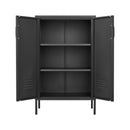 Suitable For Steel Storage Cabinets In Living Rooms, Kitchens, And Bedrooms, 2 Door Miscellaneous Storage Cabinet, Garage Tool Storage Cabinet, And Office File Cabinet 2 Movable Partitions