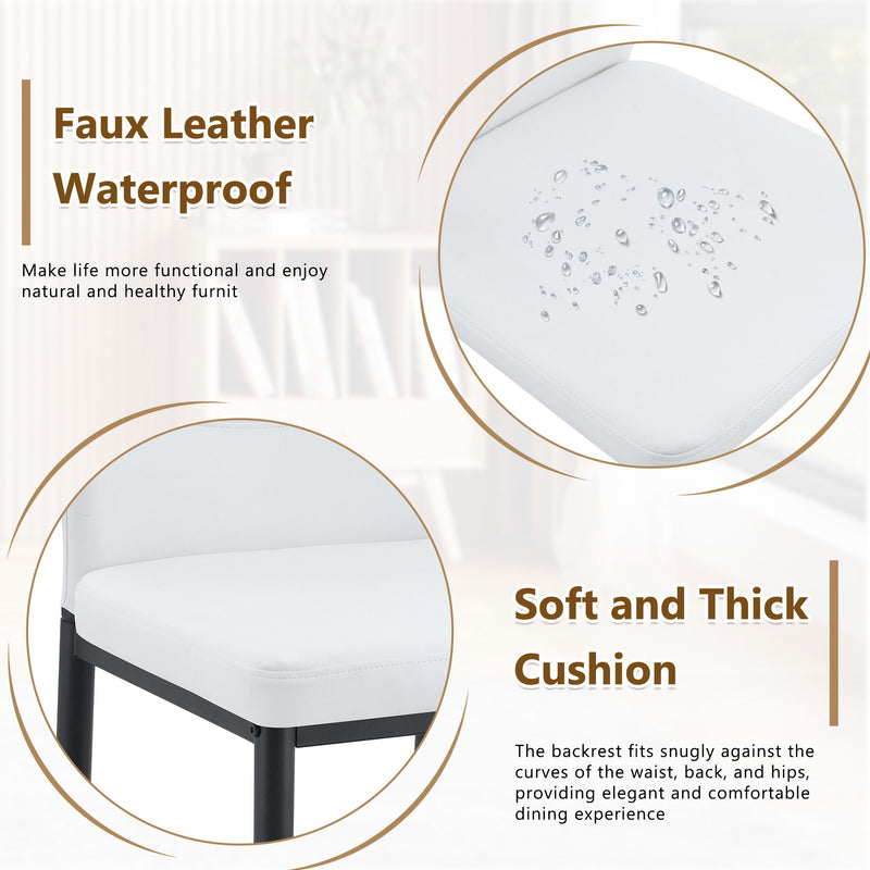 Dining Chairs With Shell Pattern, Comfort And Style