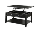 Malachi - Coffee Table With Lift Top - Black
