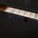 Mid Century Modern 3 Drawer Dresser - Black