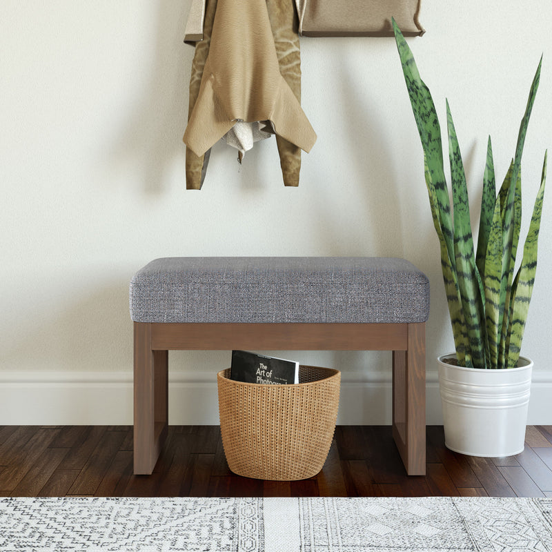 Milltown - Upholstered Ottoman Bench