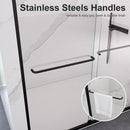 Modern Semi Frameless Double Sliding Shower Door