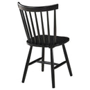 Hollyoak - Windsor Wood Dining Side Chair (Set of 2) - Black