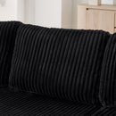 Modern Minimalist U - Shape Modular Sectional Sofa