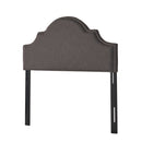 Lenne - Fabric Queen / Full Headboard - Gray