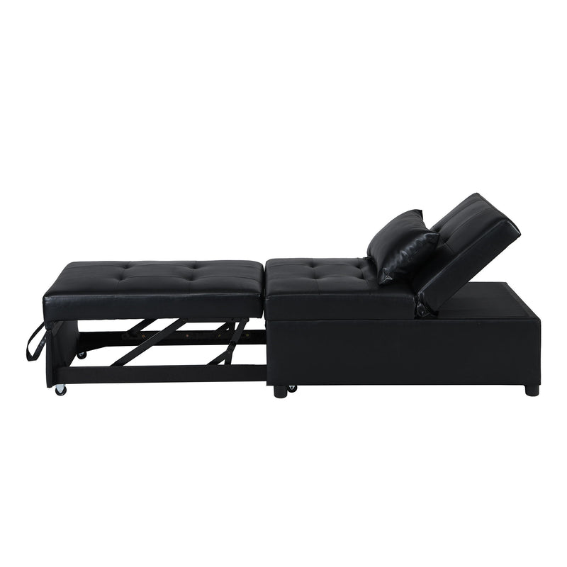 Versatile Folding Ottoman Sofa Bed Multifunctional Space Saver