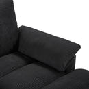 Modern U-Shaped Sectional Sofa With Storage Ottomans