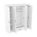 4 Door Wardrobe With 1 Drawer
