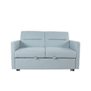 Sleeper Pull Out Loveseat Couch With Adjustable Backrest